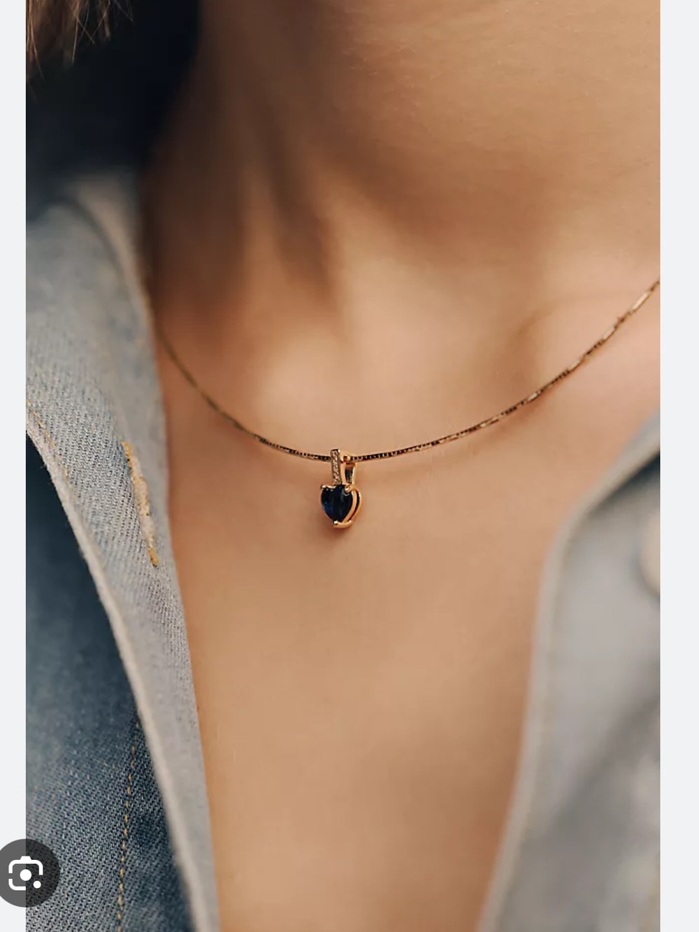 NWT Anthropologie Crystal Pendant Necklace